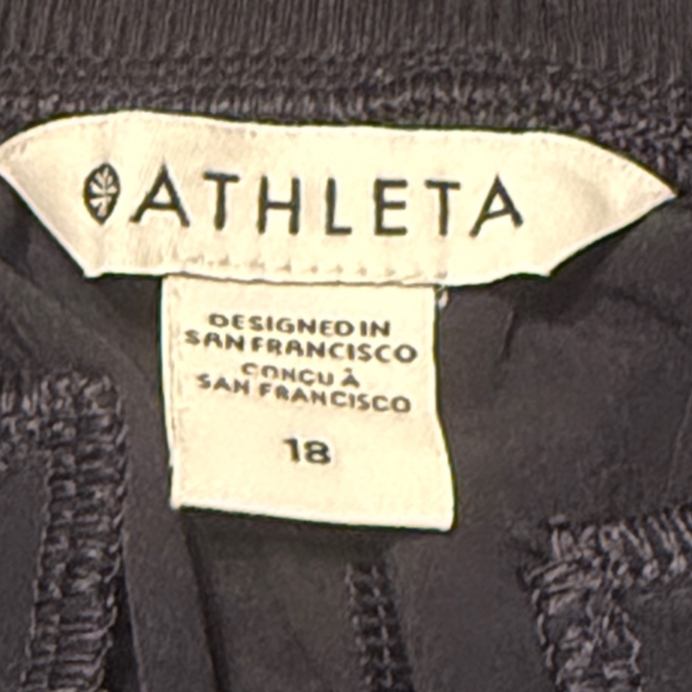 Athlete Women’s Navy ankle length pants Size 18 - Picture 2 of 7